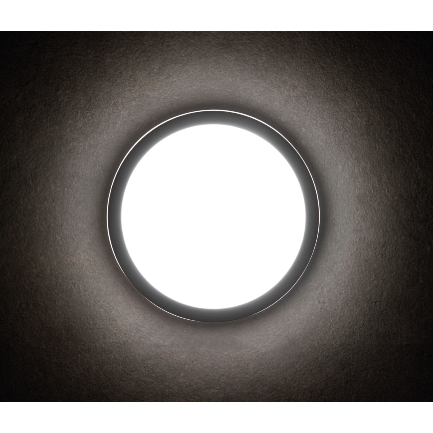 LED-ulkovalo BENO LED/24W/230V IP54 antrasiitti