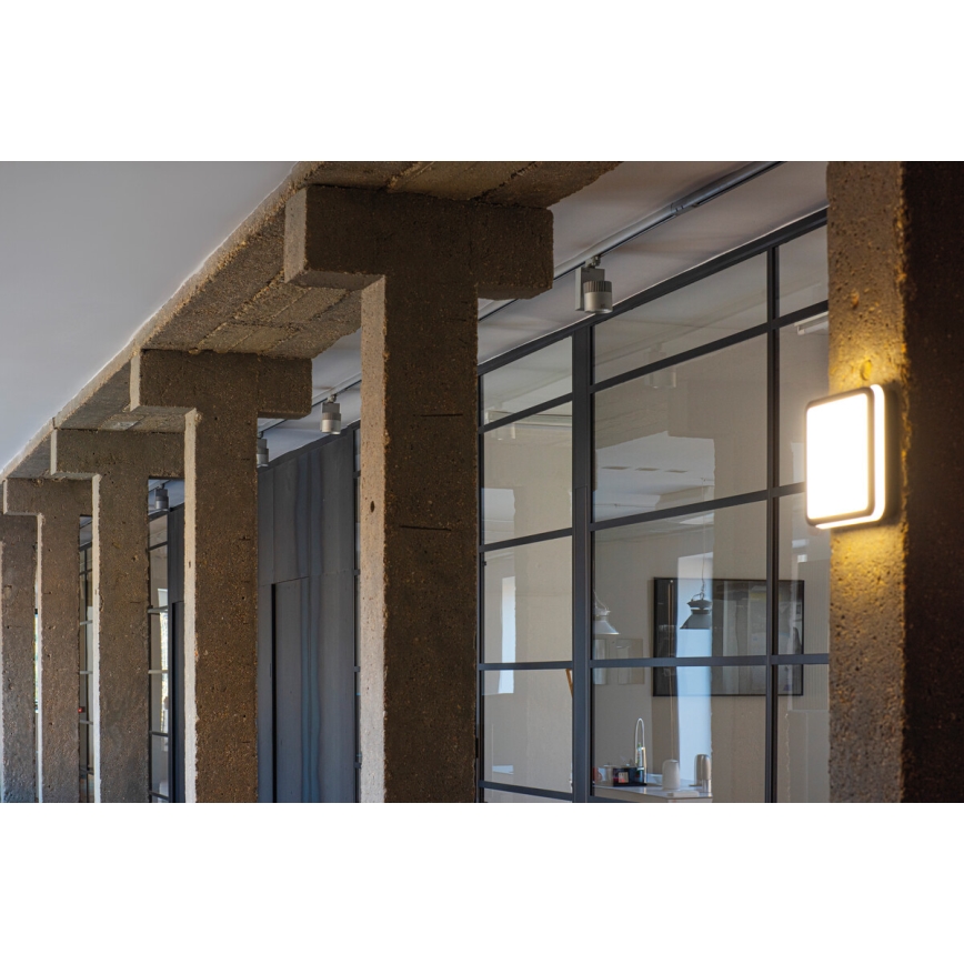LED-ulkokattovalaisin BENO LED/18W/230V 4000K antrasiitti IP54