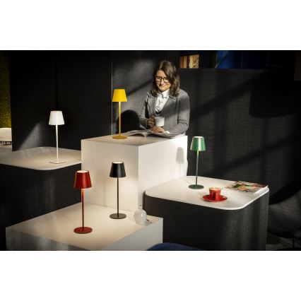 LED Himmennettävä ja ladattava pöytälamppu INITA LED/1,2W/1800 mAh IP54 vihreä