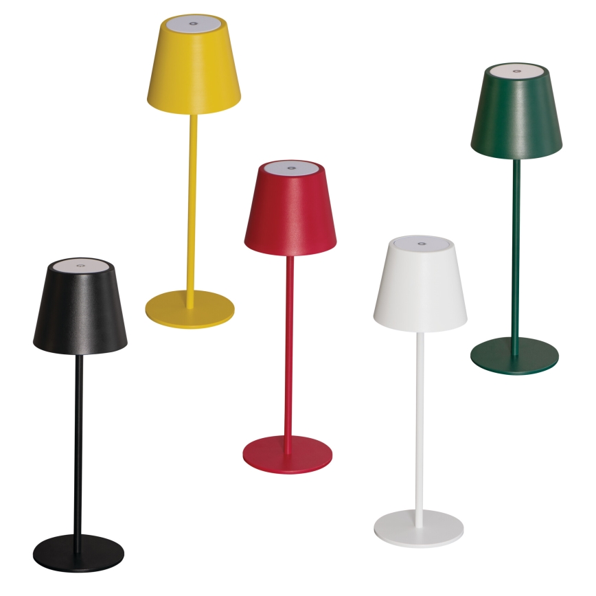 LED Himmennettävä ja ladattava pöytälamppu INITA LED/1,2W/1800 mAh IP54 vihreä