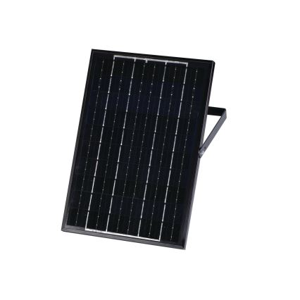 LED himmennettävä valonheitin aurinkopaneelilla ja dusk sensori LED/10W/10000 mAh 3,2V IP65 + kauko-ohjaus