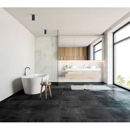 Kylpyhuoneen kohdevalo AQILO 1xE14/10W/230V IP65 antrasiitti
