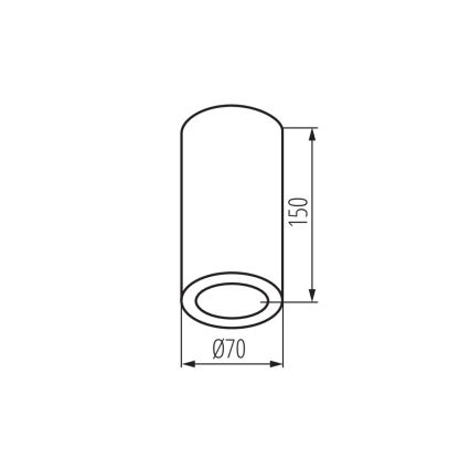 Kylpyhuoneen kohdevalo AQILO 1xE14/10W/230V IP65 antrasiitti