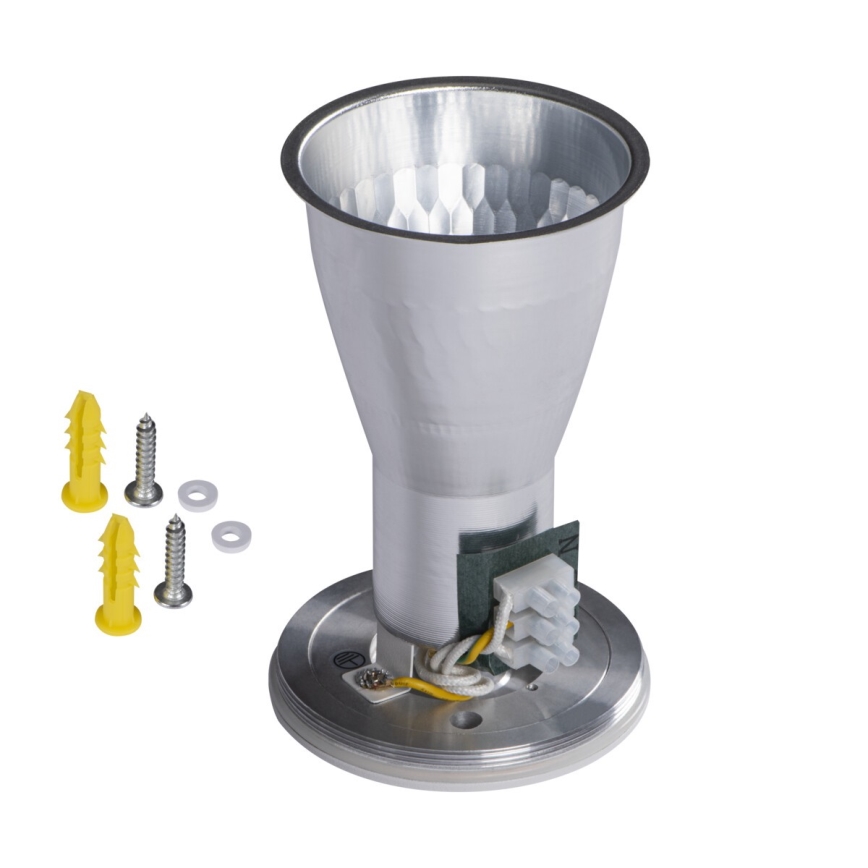 Kylpyhuoneen kohdevalo AQILO 1xE27/20W/230V IP65 musta