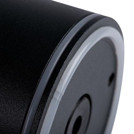 Kylpyhuoneen kohdevalo AQILO 1xE27/20W/230V IP65 musta