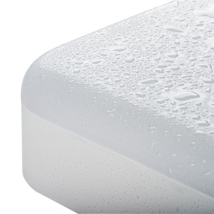 LED-kattotyövalo IPER LED/26W/230V IK10 IP65 kulmikas valkoinen