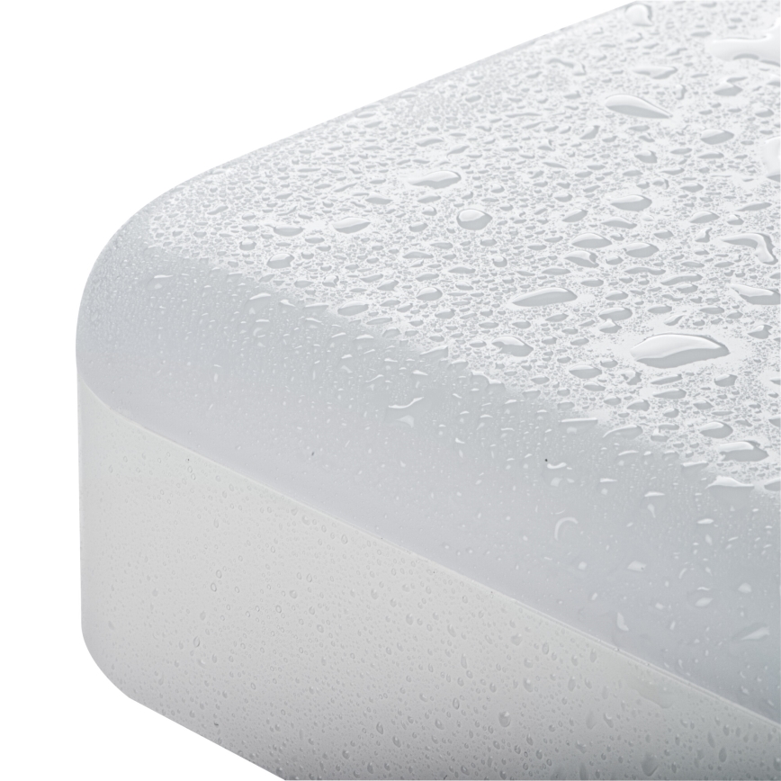 LED-kattotyövalo liiketunnistimella IPER LED/19W/230V IK10 IP65 kulmikas valkoinen