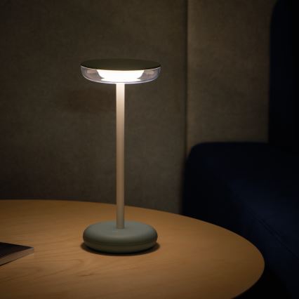 Kanlux 37312 - LED Himmennettävä ladattava lamppu FLUXY LED/1,7W/1800 mAh IP44 sininen