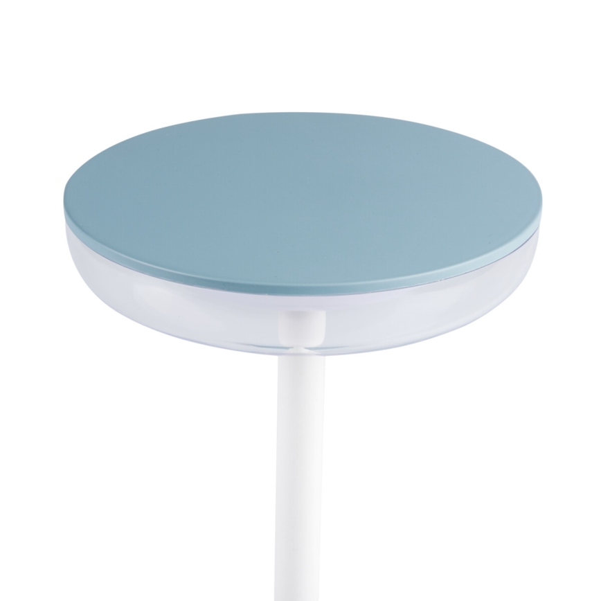 Kanlux 37312 - LED Himmennettävä ladattava lamppu FLUXY LED/1,7W/1800 mAh IP44 sininen