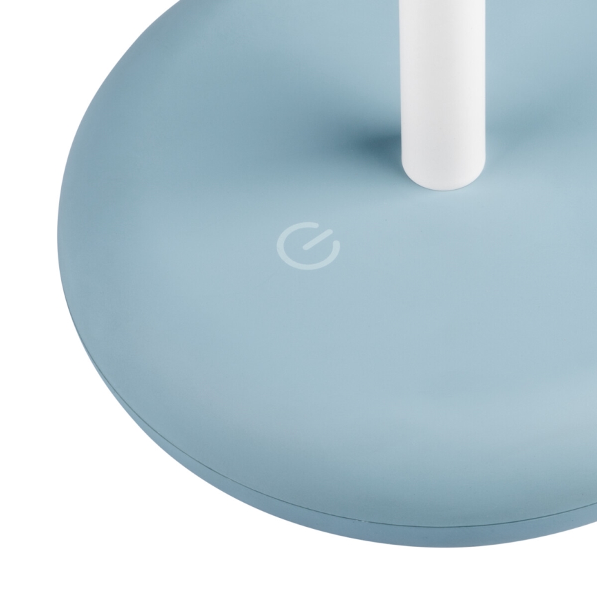 Kanlux 37312 - LED Himmennettävä ladattava lamppu FLUXY LED/1,7W/1800 mAh IP44 sininen