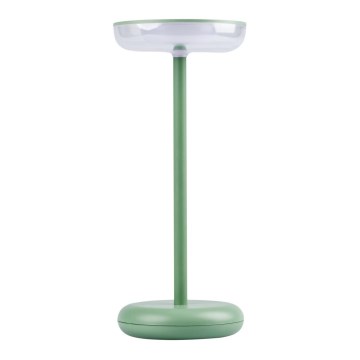 Kanlux 37313- LED Himmennettävä ladattava lamppu FLUXY LED/1,7W/1800 mAh IP44 vihreä