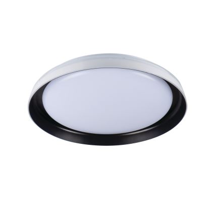 LED-kattovalaisin NIFU LED/17,8W/230V halkaisija 43 cm valkoinen/musta
