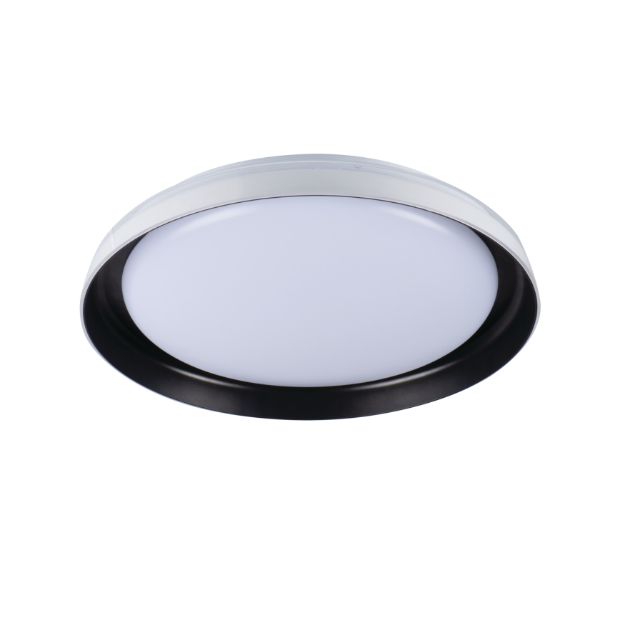 LED-kattovalaisin NIFU LED/17,8W/230V halkaisija 43 cm valkoinen/musta