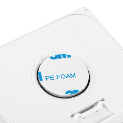 Kanlux 37392 - LED Sisäänrakennettu valo liike- ja hämärätunnistimella IRS LED/0,3W/3xAAA IP54 valkoinen