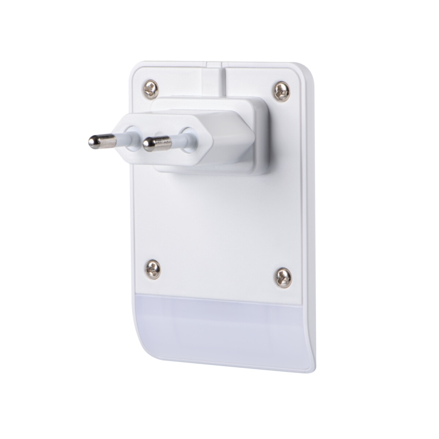 Kanlux 37394 - LED-yövalo hämäräanturilla pistorasialle ORISA LED/0,28W/230V valkoinen