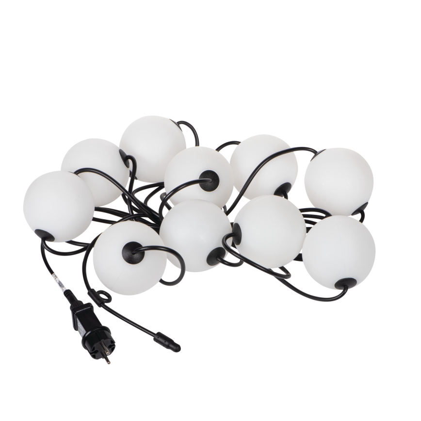 LED koristeketju ulkokäyttöön SEPPELE STONO 10xLED/10W/230V 6m IP67