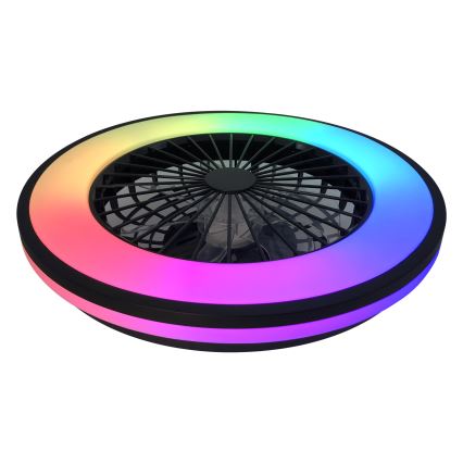 LED RGBW Himmennettävä kattovalaisin tuulettimella PLAVE LED/48W/230V 3000/4000/6500K + kauko-ohjaus