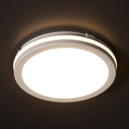 LED-ulkokattovalaisin BENO ECO LED/20W/230V 3000/4000/6500K halkaisija 20 cm IP65 valkoinen