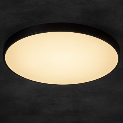 Himmennettävä LED-kattovalaisin PLAFON LED/20W/230V 3000-6500K Wi-Fi musta