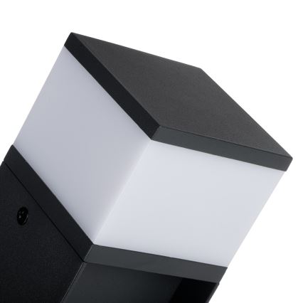 Ulkovalaisin DASTEN 1xG9/11W/230V 30 cm IP44 musta