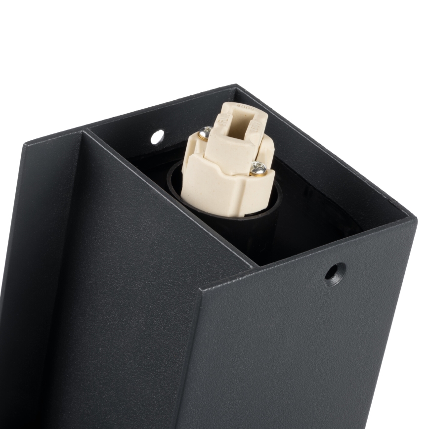 Ulkovalaisin DASTEN 1xG9/11W/230V 30 cm IP44 musta