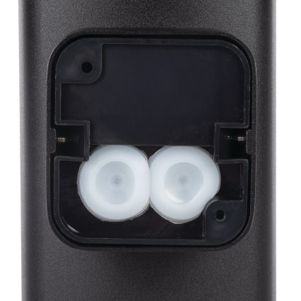 Ulkoseinävalaisin ZEVI 2xGU10/10W/230V IP54 musta