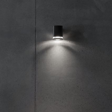 Ulkoseinävalaisin ZEVI 1xGU10/10W/230V IP54 antrasiitti