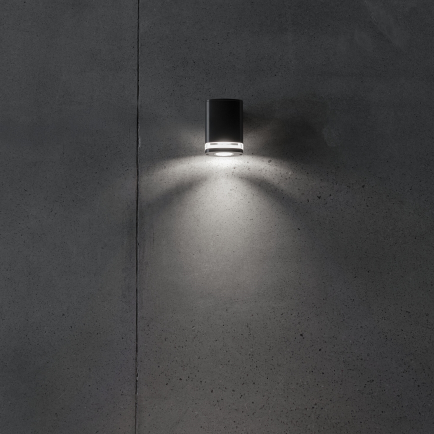 Ulkoseinävalaisin ZEVI 1xGU10/10W/230V IP54 antrasiitti