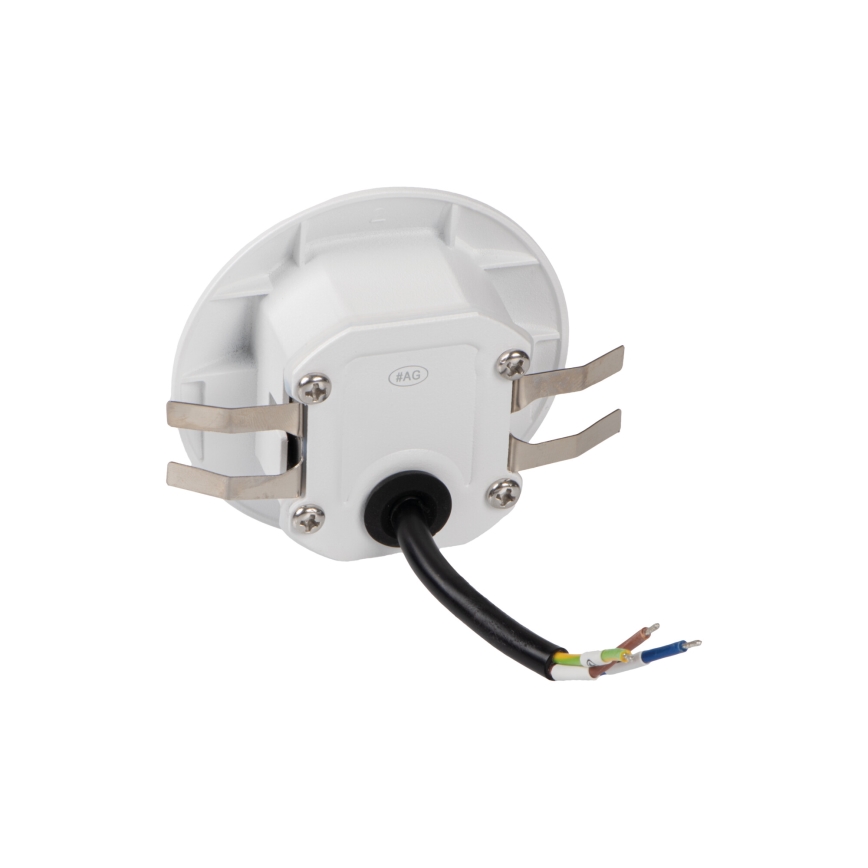 LED-askelvalaisin EXIN LED/2,5W/230V 3000K IP65 valkoinen, pyöreä