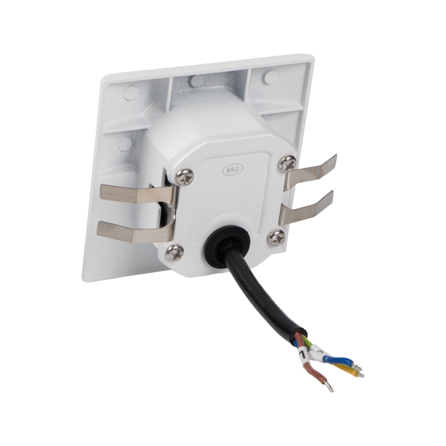 LED-porrasvalaisin EXIN LED/2,5W/230V 3000K IP65 valkoinen neliömäinen