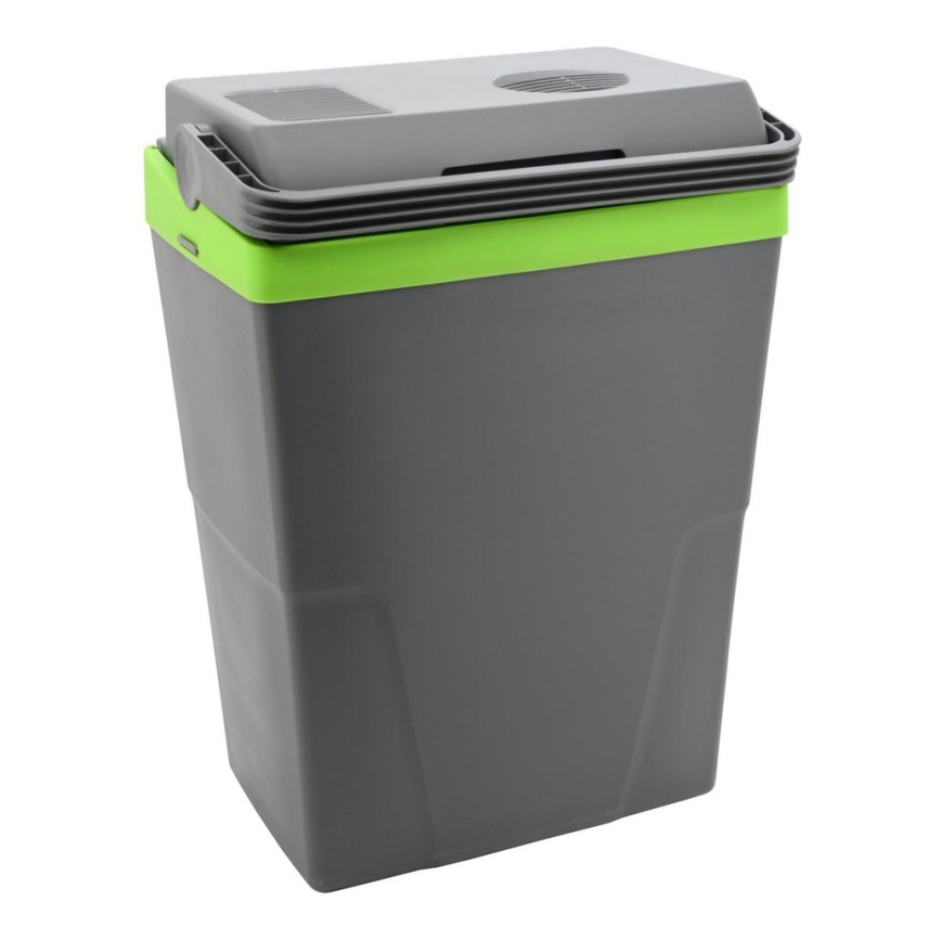 Kannettava jäähdytyslaatikko 22 l 55W/12V/230V harmaa/vihreä