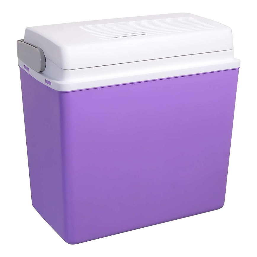 Kannettava kylmälaukku autoon 23 l 55W/12V/230V violetti/valkoinen