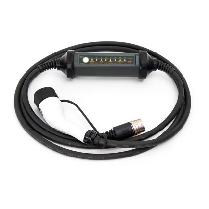Kannettava laturi sähköautoihin kanssa 4 adapterit Tyyppi 2 32A/480V 22kW 5m IP67
