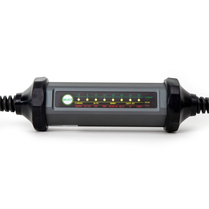 Kannettava laturi sähköautoihin kanssa 4 adapterit Tyyppi 2 32A/480V 22kW 5m IP67