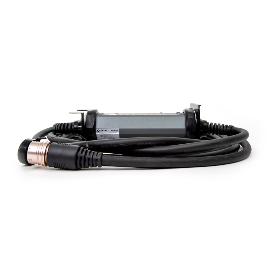 Kannettava laturi sähköautoihin kanssa 4 adapterit Tyyppi 2 32A/480V 22kW 5m IP67