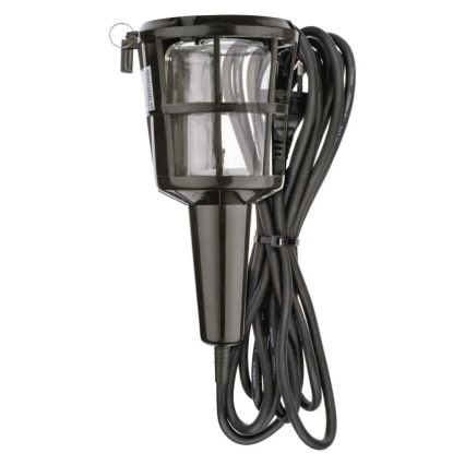 Kannettava pistokelamppu 1xE27/60W/230V