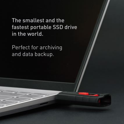 kannettava SSD levyasema 250 GB USB 3.2 Gen2