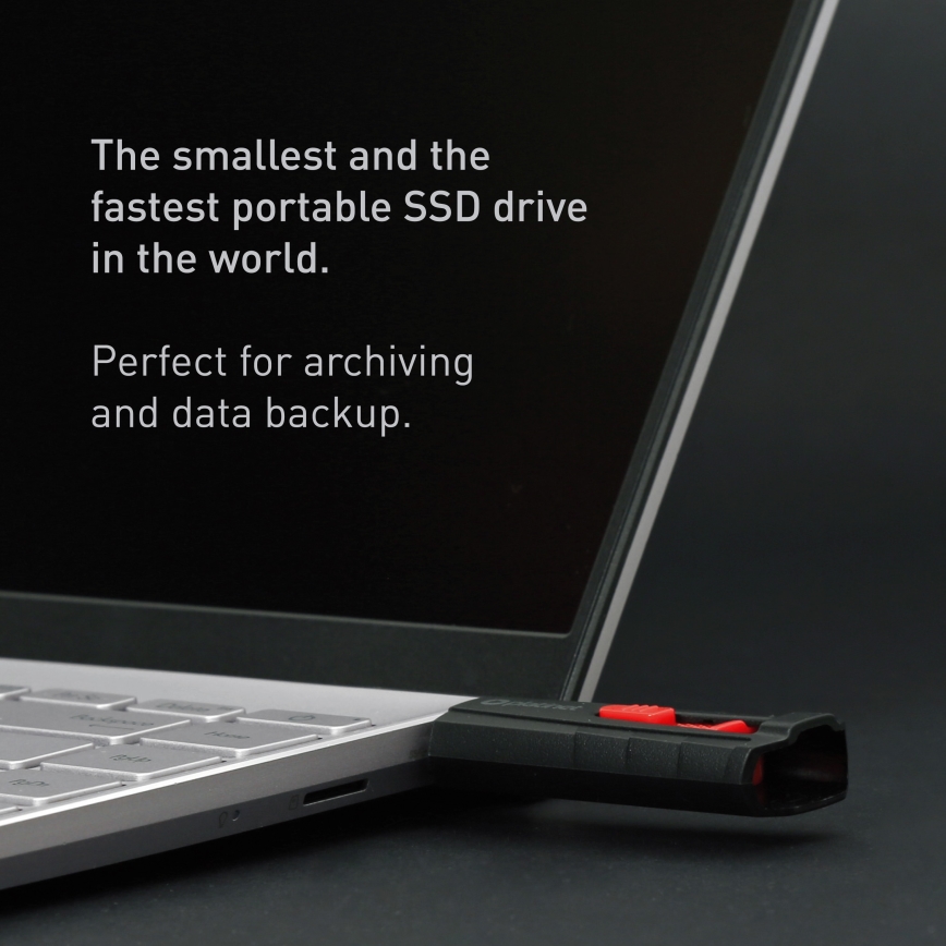 kannettava SSD levyasema 250 GB USB 3.2 Gen2