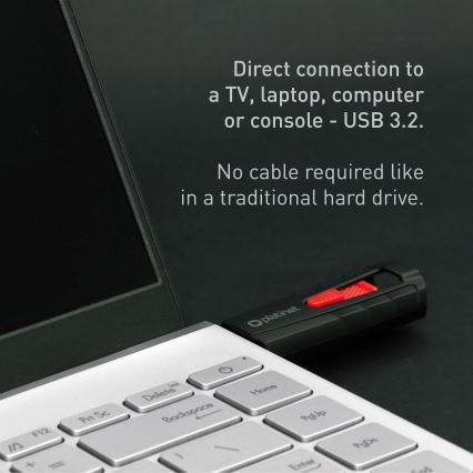 kannettava SSD levyasema 250 GB USB 3.2 Gen2
