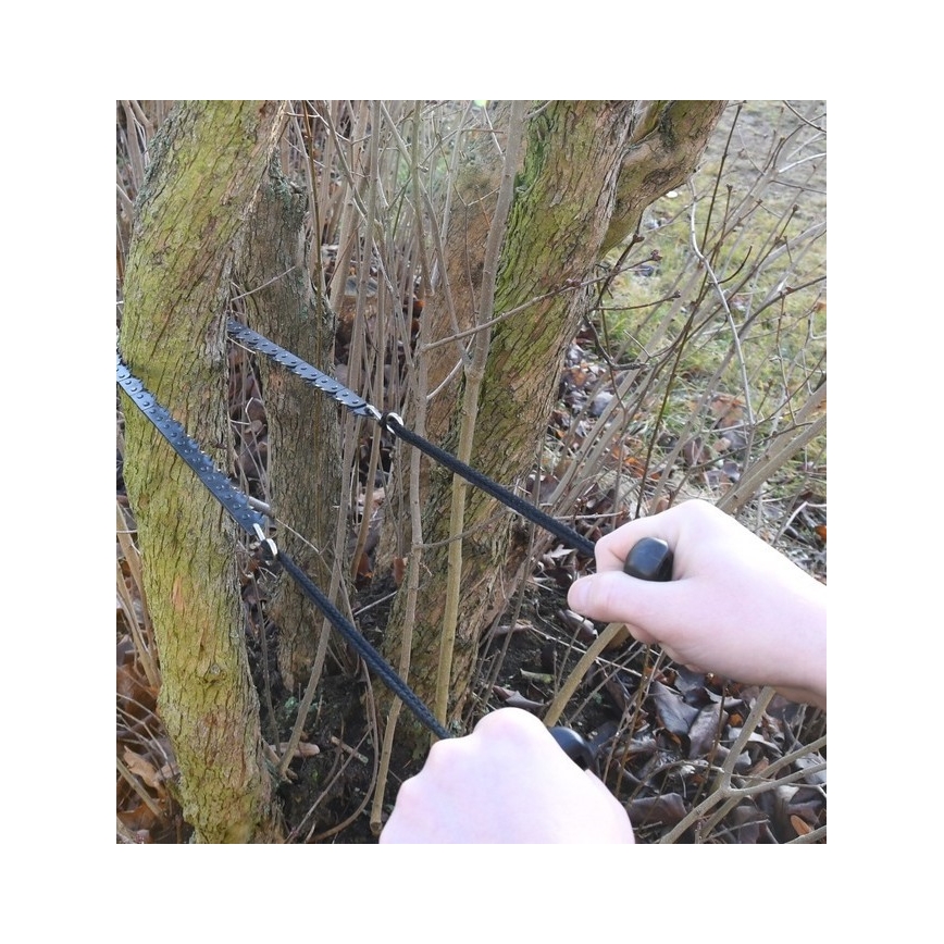 Käsisaha musta