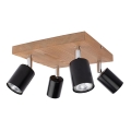 Katon kohdevalo MANARA 4xGU10/5W/230V mänty