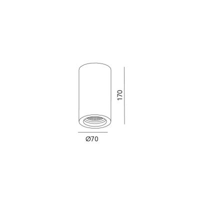 Katon kohdevalo STOA 1xGU10/35W/230V