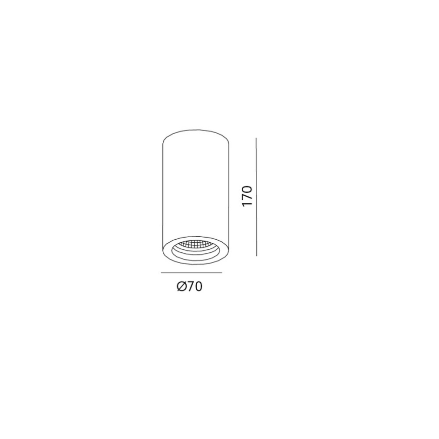 Katon kohdevalo STOA 1xGU10/35W/230V