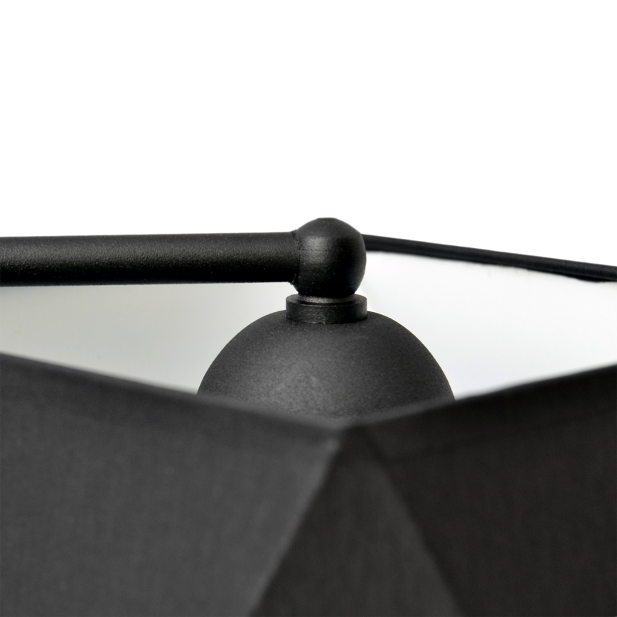 Kattokruunu ADAMANT 3xE27/15W/230V musta