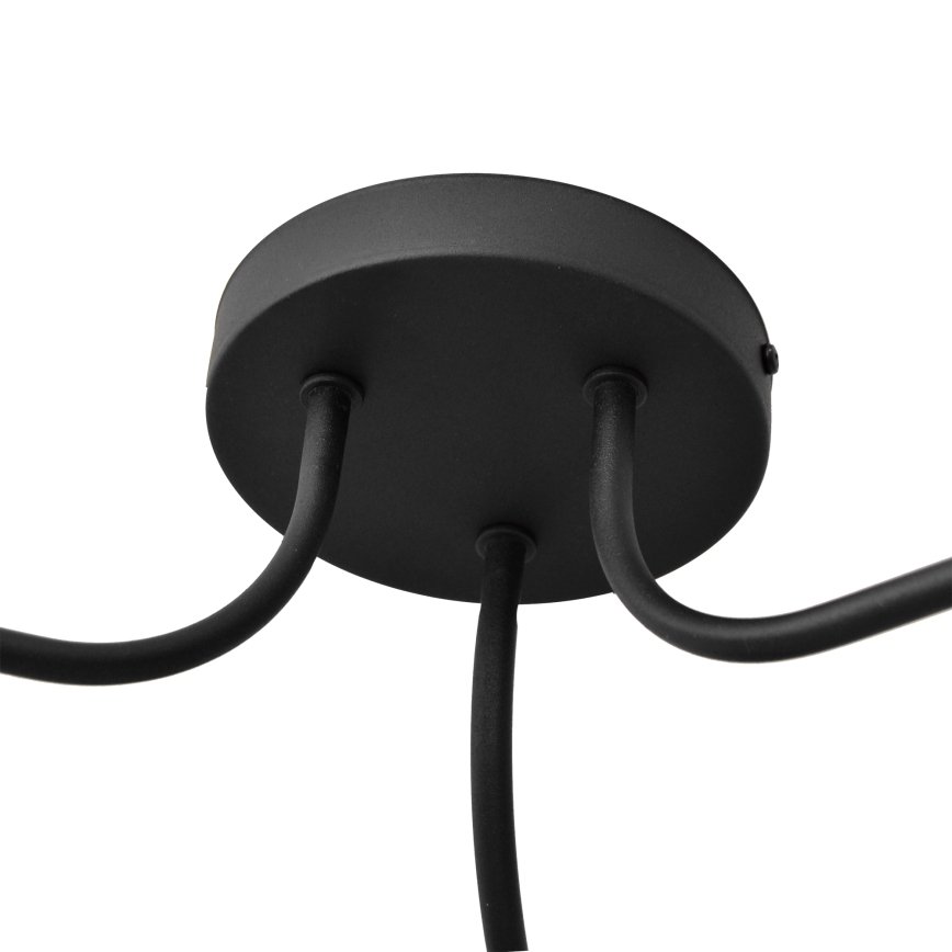 Kattokruunu ADAMANT 3xE27/15W/230V musta