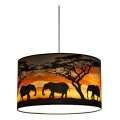 Kattokruunu AFRICA 1xE27/60W/230V