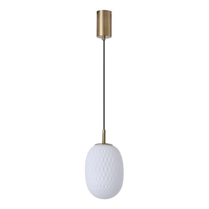 Kattokruunu johdossa 1xE14/25W/230V valkoinen halkaisija 15 cm