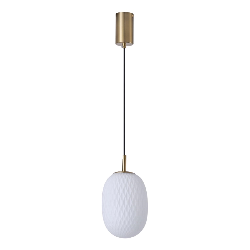 Kattokruunu johdossa 1xE14/25W/230V valkoinen halkaisija 15 cm