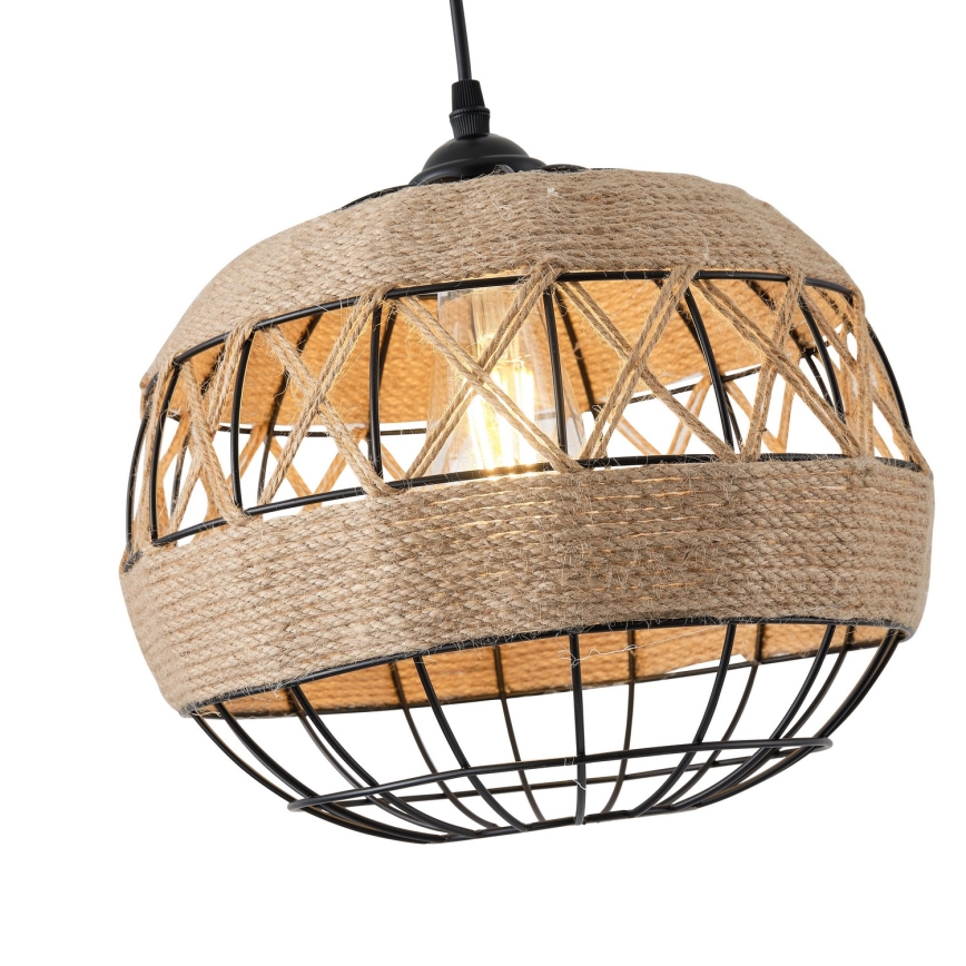 Kattokruunu johdossa 1xE27/15W/230V beige