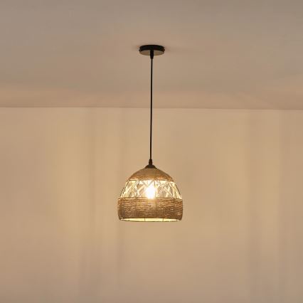 Kattokruunu johdossa 1xE27/15W/230V beige
